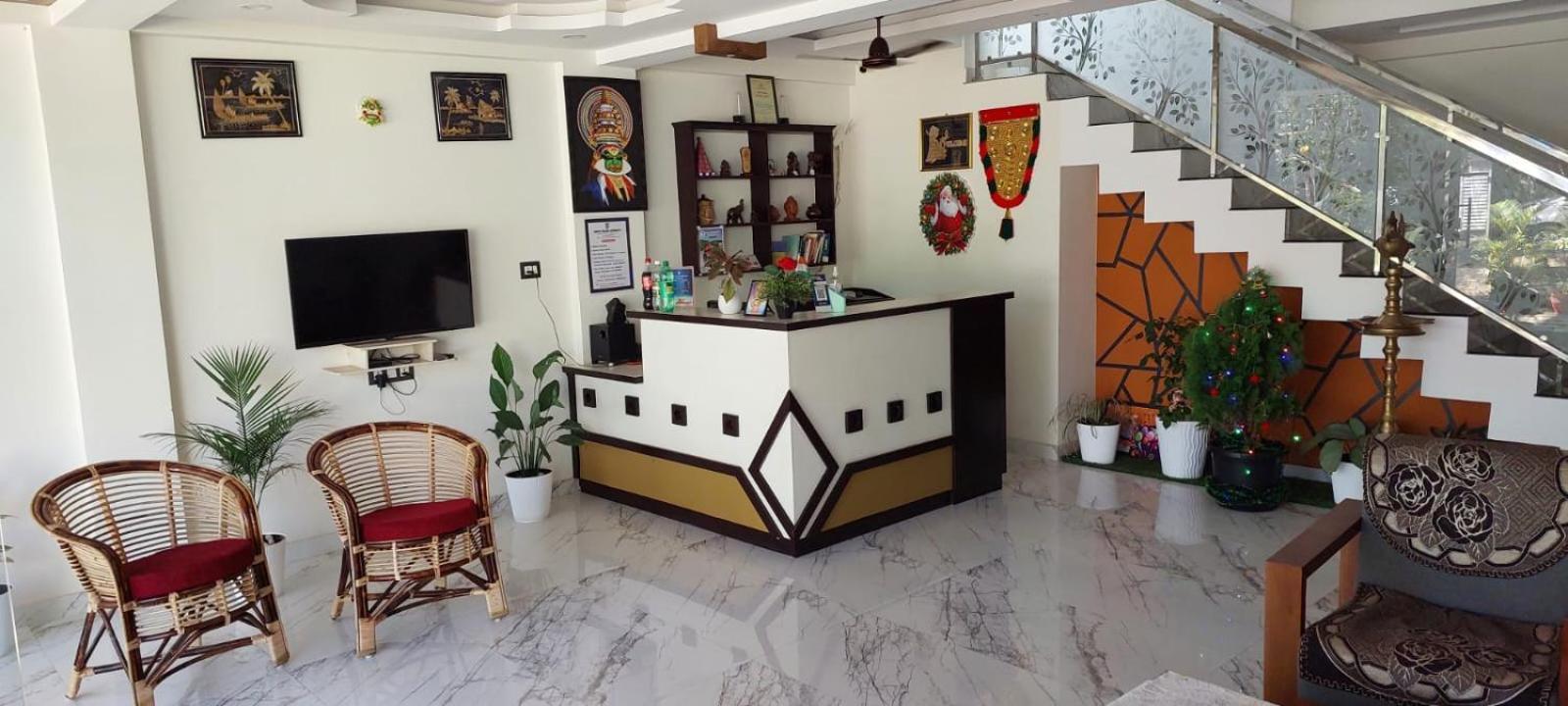 Hotel White House Residency Varkala Esterno foto